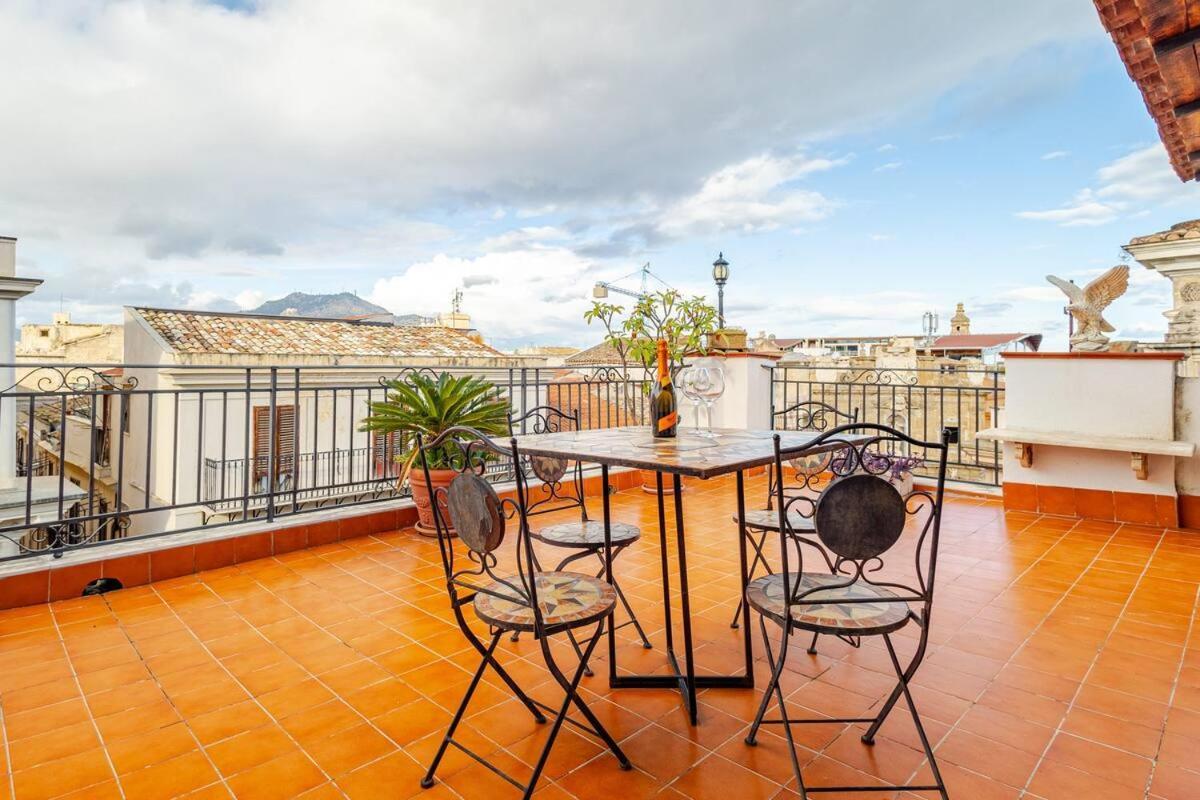 Palazzo Viola Suite Panoramica Palermo Bagian luar foto