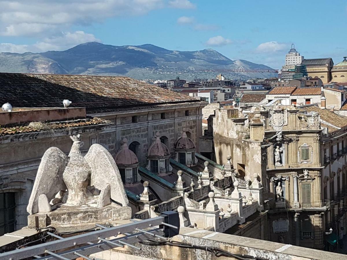 Palazzo Viola Suite Panoramica Palermo Bagian luar foto